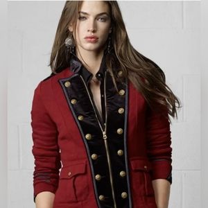 Vintage Ralph Lauren Red Military Jacket XLTG